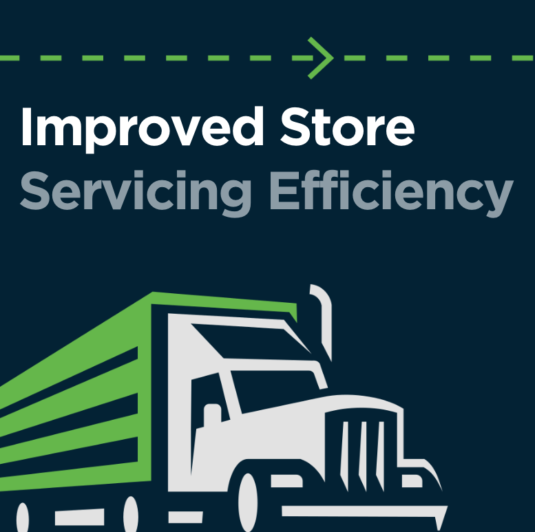 Improved Store servicing efficiency
